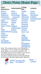 Mobile Screenshot of donsnotes.com